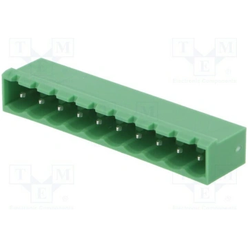Connector: pluggable terminal block; socket; male;