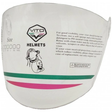 VISOR PALERMO TRANSPARENT