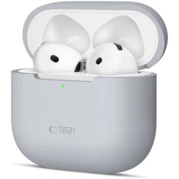 Tech-Protect silikona maciņš Apple AirPods 4 pelēk