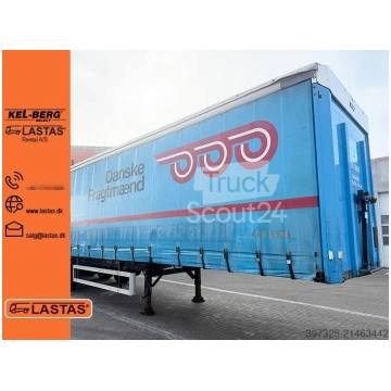 Lietots - Kel-Berg Curtainsider / Planenauflieger 