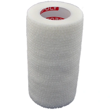 Pašlīpoša elastīgā pārsēja 10 cm - Balta Copoly