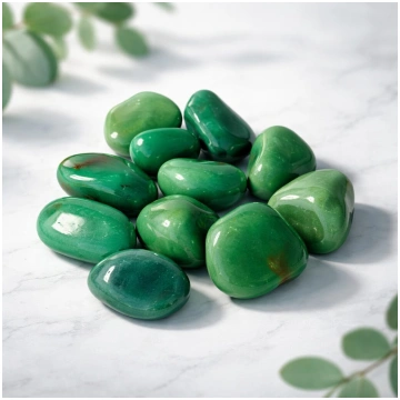 Zaļā kvarca akmeņi, A kvalitāte-Green quartz 7718