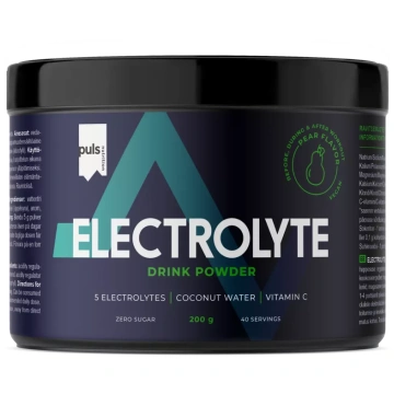 PULS NUTRITION Electrolyte Pear pulveris, 200 g
