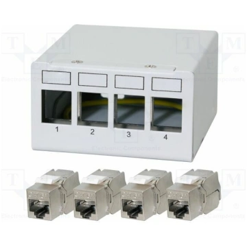 Patch panel; RJ45 | LOG-NK4090 | NK4090 LOGILINK