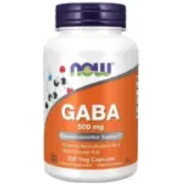 Gaba 500mg - 200 kapsulas Now Foods