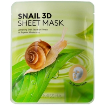 MISSHA Snail 3D Sheet Mask 23 g
