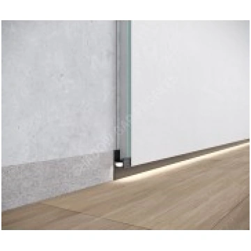 Alumīnija slēptā grīdlīste ar LED kanālu 20mm x 26