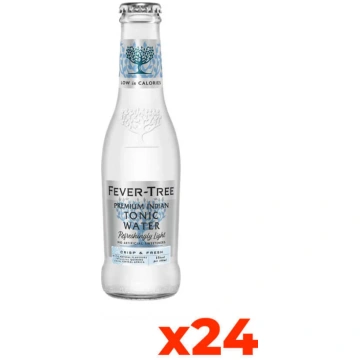 Fever Tree Refreshingly Light Tonic Water - Confez