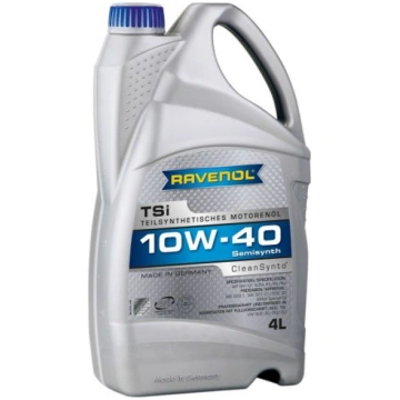Motoreļļa RAVENOL TSi SAE 10W-40 4L