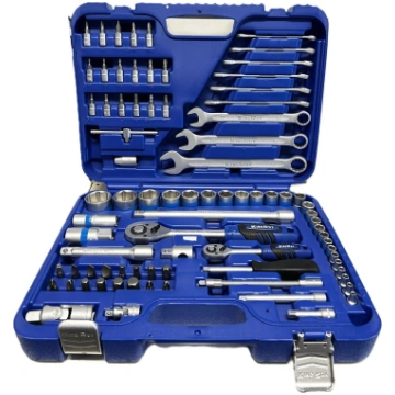1/4" + 1/2" Dr. Socket wrench set 82pcs. KingRoy