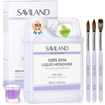 SAVILAND Advanced Monomer Nail Acrylic Liquid Kit: