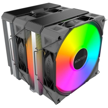 Montech NX600 ARGB Processor Air cooler 12 cm Blac
