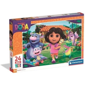 Clementoni Puzzle 24 Maxi Super Kolor Dora 8005125