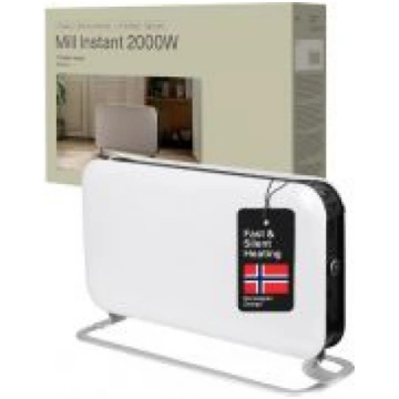 Konvektors 2000W, 3 režīmi, 5-20 m², balts SG2000L