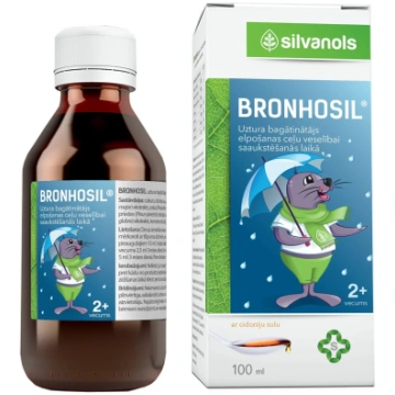 BRONHOSIL balzams 100 ml SILVANOLS