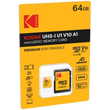 Kodak - flash memory card - 64 GB - microSDXC UHS-