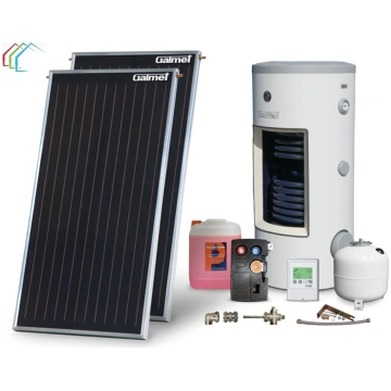 Solārais komplekts GALMET, 2 plakanie PREMIUM kole