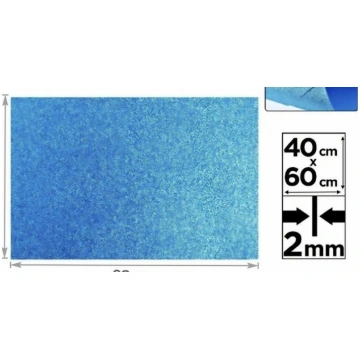 Bio Glitter EVA putas 40x60 cm (Zils)