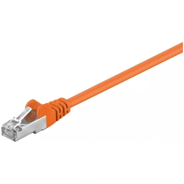 Goobay CAT 5e Pārejas kabelis F/UTP oranžs 5m 1000