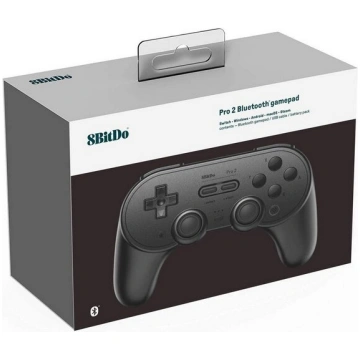 Manette Sans Fil Bluetooth - 8bitDo Pro2 Melna Izd