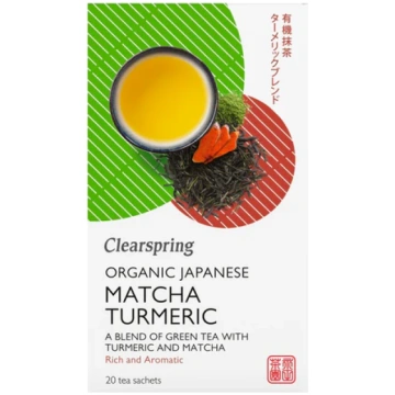 Clearspring Organic Japanese Matcha Turmeric Green