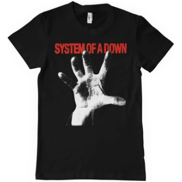 System Of A Down - Hand Red & White (Small)