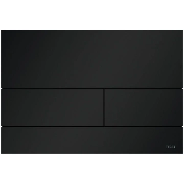 Tece square II WC plāksne (9240833) melna 870160