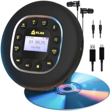 KLIM Journey + Pārnēsājams CD atskaņotājs Walkman 