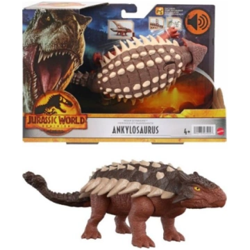 Jurassic World Dinosaura fīgūra ar skaņu - ANKYLOS