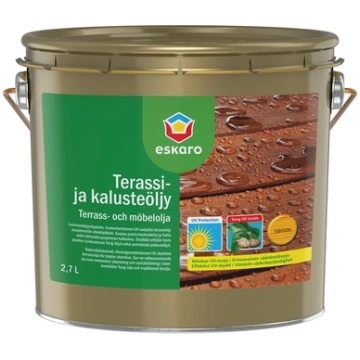 Aizsargeļļa koksnei ārdarb. Terassi ja Kalusteoljy