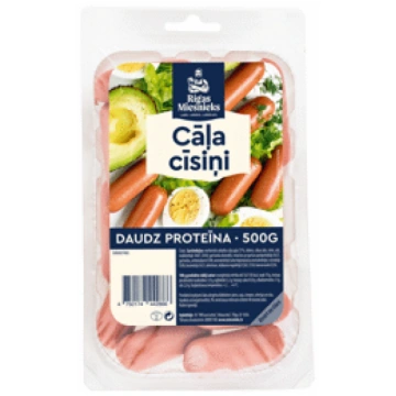 Cāļa cīsiņi RĪGAS MIESNIEKS 500g