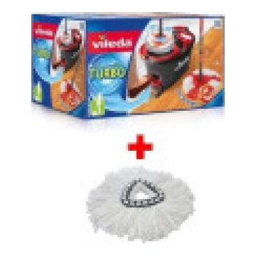 Vileda Turbo mops (151153) ar spaini [Mop wiadrem]