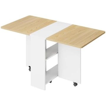 Folding Dining Table Extendable Wooden Dining Tabl
