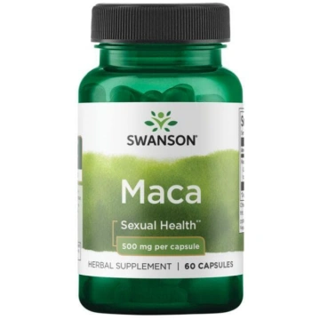 Maca - Peru pipari - 500 mg - N60 - Swanson