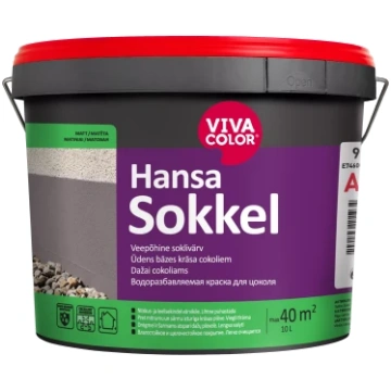Vivacolor HANSA SOKKEL A 9L Krāsa cokoliem