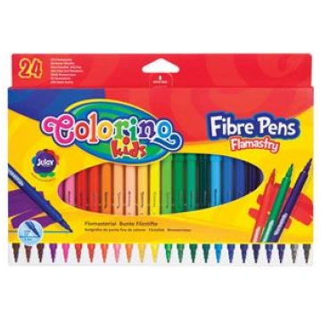 Flomāsteri COLORINO, 24 krāsas