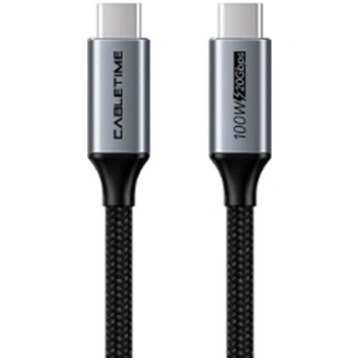 Cable USB3.2, Type C - Type C, 20Gbps, 100W, 20V/ 