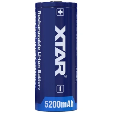 Akumulators 26650 3.6V 5200mAh Li-Ion arintegrētu