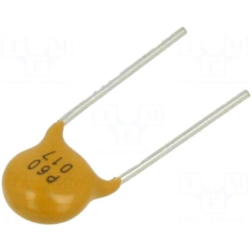 Fuse: PTC polymer | 170mA | Imax: 40A | THT | PTR0