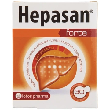 Hepasan Forte, 30 kapsulas