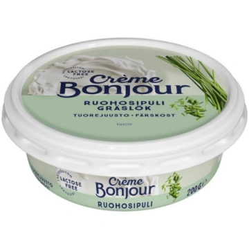 CREME BONJOUR ar lociņiem, bez laktozes, 200g UPFI