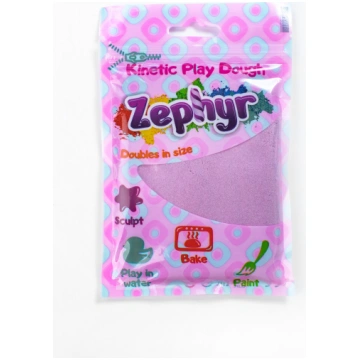 Zephyr 75 g - kinētiskais zefīra plastilīns (viole