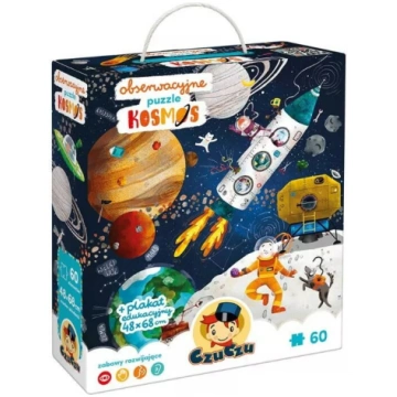 Puzzle CzuCzu Kosmoss 48 gab., modelis 3181 — novē
