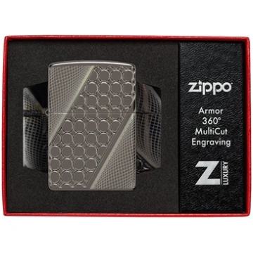 Zippo Lighter 46812 Armor® Elegant Dots Design 191