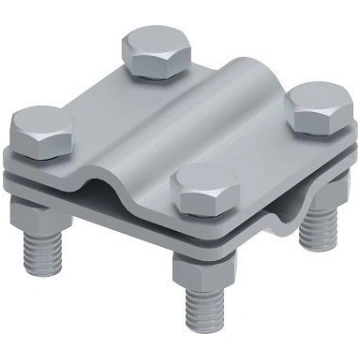 Krustveida savienojums plakans 40mm/apaļš 6-10mm (