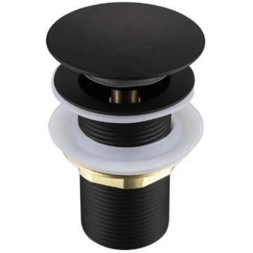 Domoletti VALVE FOR WASHBASIN DOMOLETTI MAT BLACK 