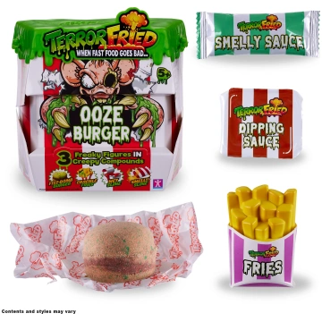 TERROR FRIED Rotaļu komplekts Baisais burgers