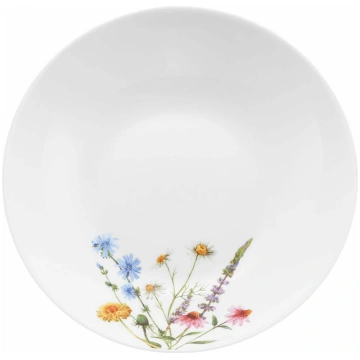 Dziļa šķīvis servēšanas Ambition Bloom, Ø 20 cm, b