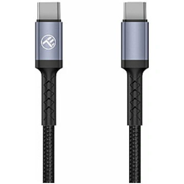 Tellur Type-C to Type-C cable 3A PD60W 2m nylon bl