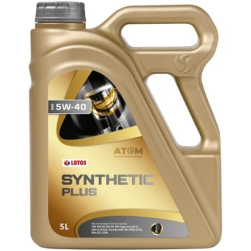 Synthetic Plus 5W/40 5 L Motoreļļas un šķidrumi LO